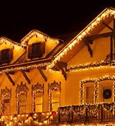 christmas icicle lights outdoor