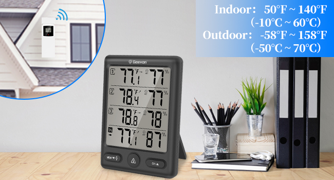 Wireless weather thermometer