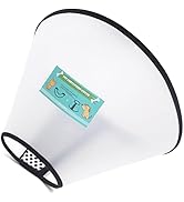 GLADOG Soft Dog Cone Collar, 3 PCS (XL is Only 1 PCS) Flexible Plastic Cone for Dogs After Surger...