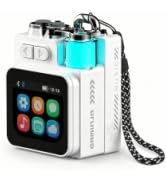 Wireless Bluetooth Speaker Mini, 2-Inch Screen RGB Subwoofer, Small Speaker Portable