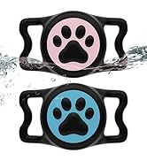 ZiperTag for Airtag Dog Collar Holder - IP68 Waterproof Air Tagholder for Dog Collar, Lightweight...