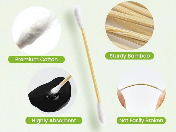 600PCS Cotton Swabs