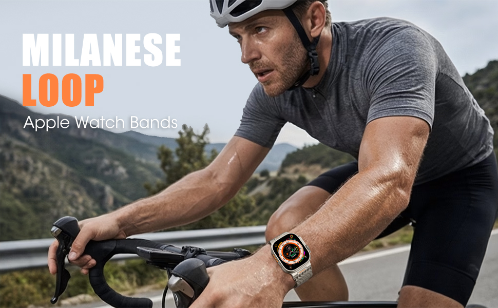apple watch ultra bands milanese