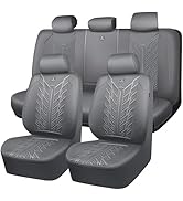 CAR PASS Waterproof Neoprene Seat Covers Full Sets, Wetsuit Car Seat Covers,All-Weather Non-Slip ...