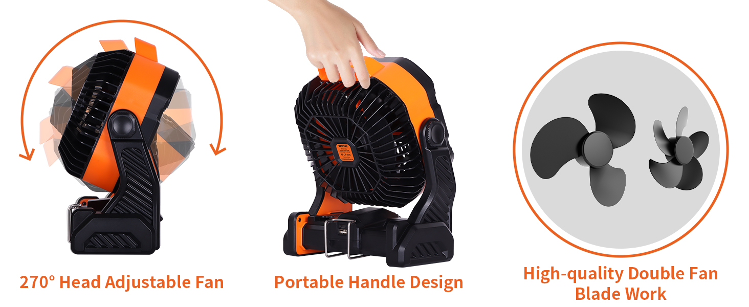 outdoor camping fan