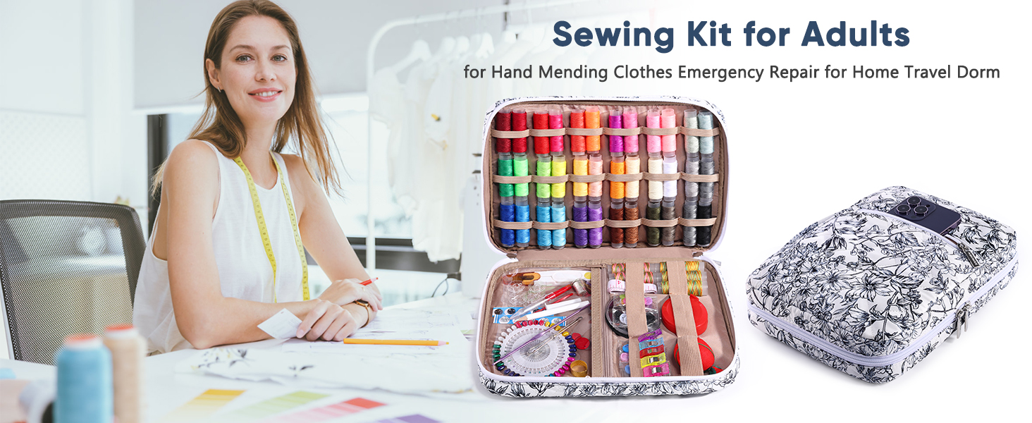 Complete Sewing Kit for Adults