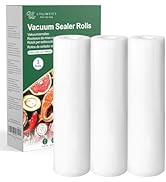 UTILIMATES Vacuum Sealer Bags for Food, BPA-free Heavy Duty Vacuum Sealer Bags Rolls 11 Inch 16 F...