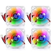 MakerHawk 40 40 10 Fan 24V Hydraulic Bearing Brushless Cooling Fan RGB LED DC 4010 40x40x10mm 0.0...