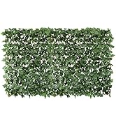 Windscreen4less Expandable Artificial Ivy Privacy Fence Screen for Balcony Patio Outdoor Faux Ivy...