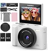 W100 5K Digital Camera, 80MP Autofocus Video 18X Zoom 3.0" IPS LCD Flip Screen Vlog Camera for Yo...