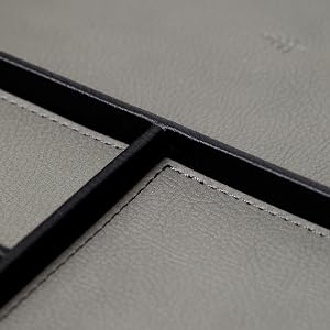 close up of valet tray