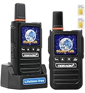 (Lifetime Free) TIDRADIO TD-G19 Rapid Unlimited Range 4G LTE PoC Radios Walkie Talkies Long Range...