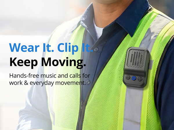 Wearable Bluetooth Speaker