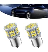 Dogary 2 PCS 1156 LED Turn Signal Light, 6800K Single Contact Super Bright Bulb, Tail Parking Lig...