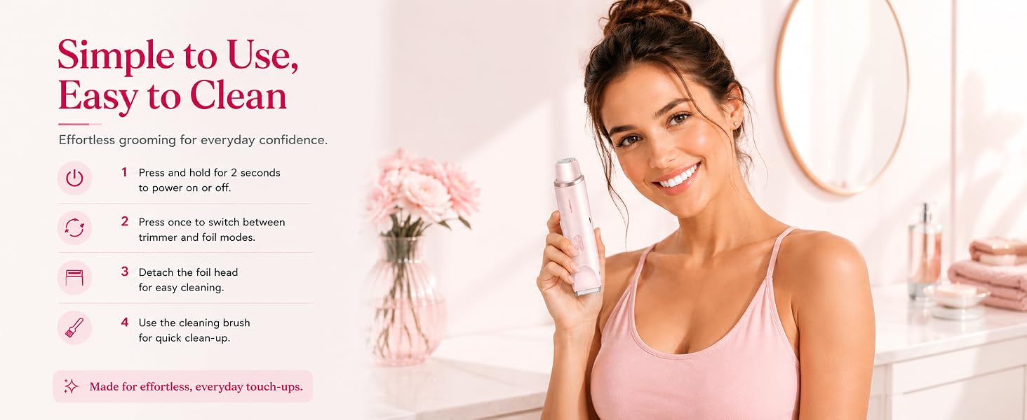body hair trimmer for women