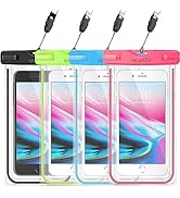 smartlle Waterproof Phone Pouch, Universal Waterproof Phone Case, Dry Bag Outdoor Beach Bag for i...