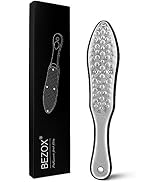 BEZOX Professional Foot File Callus Remover, Double Sided Pedicure Rasp for Cracked Heel and Dead...