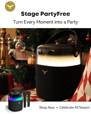 Christmas gift, Stage PartyFree karaoke machine