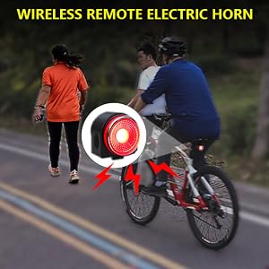 high decibel horn electric bell Remote bike bicycle alarm wireless control anti theft motion sensor