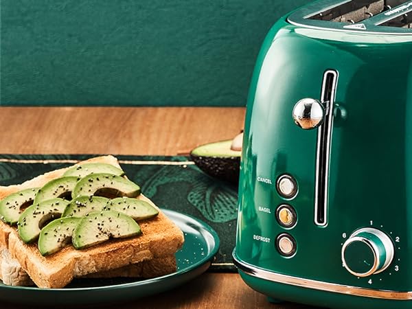 ROTER MOND 2 SLICE TOASTER