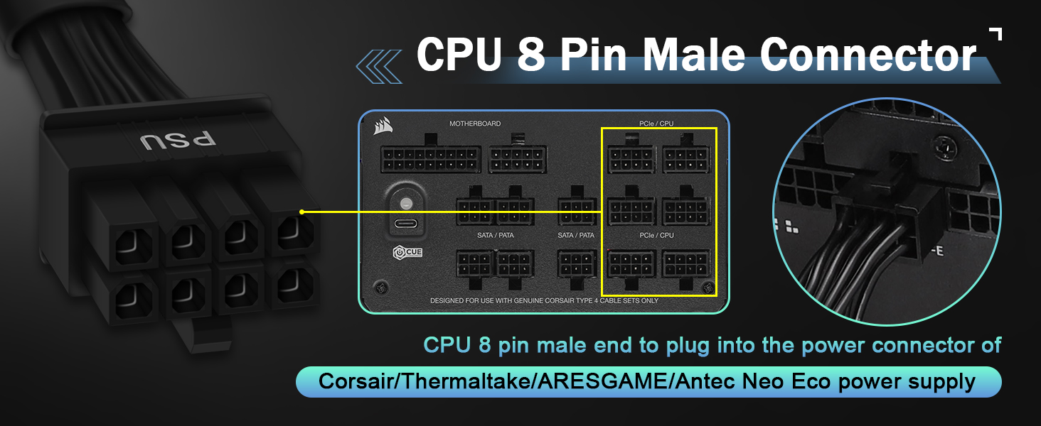 corsair psu cable
