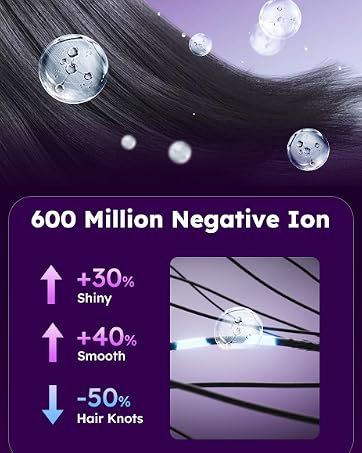 Negative ion hair dryer