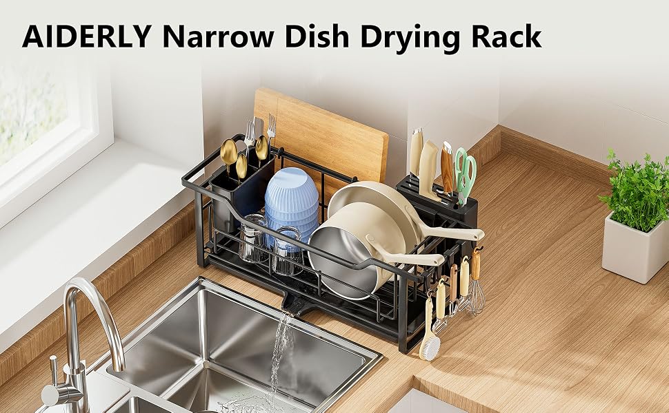 narrow dish drying rack