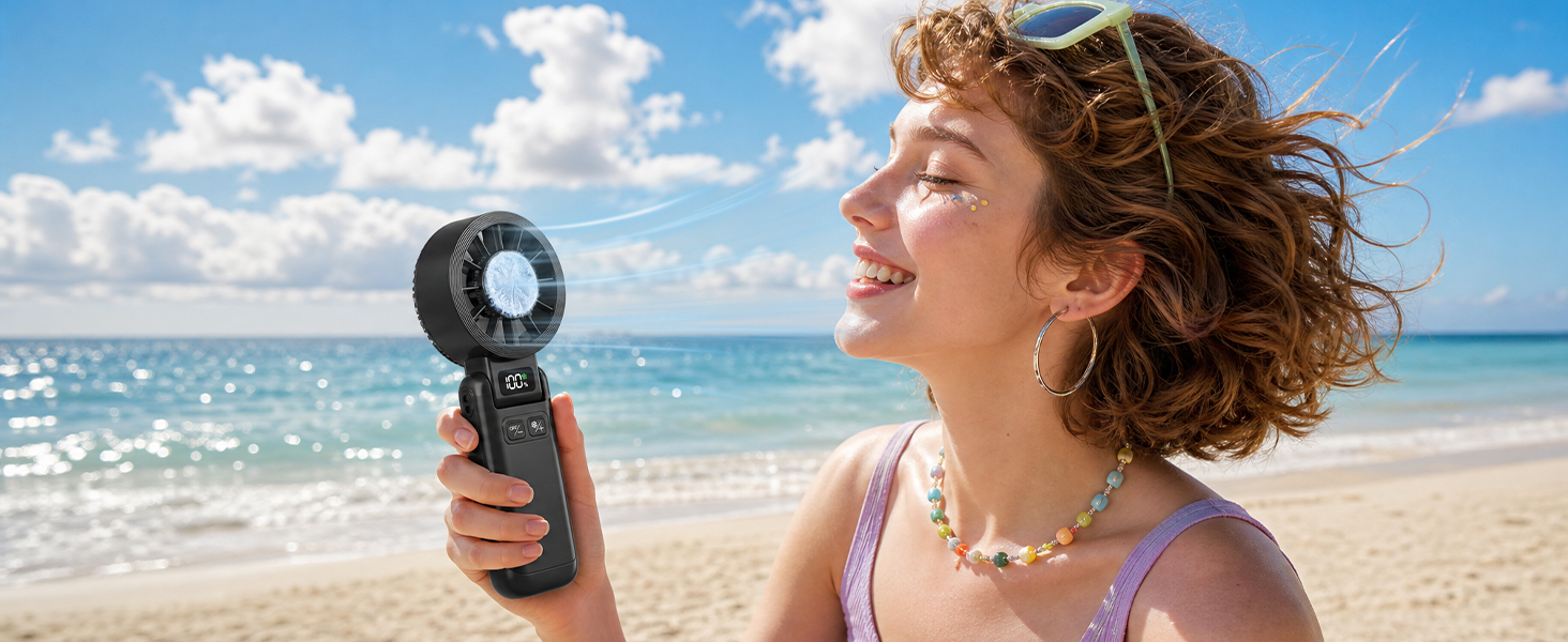 portable fan rechargeable