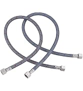 ARCORA 24-Inch Faucet Hose Connects Kitchen Bathroom Sink to Water Supply, Braided Nylon cUPC Sup...