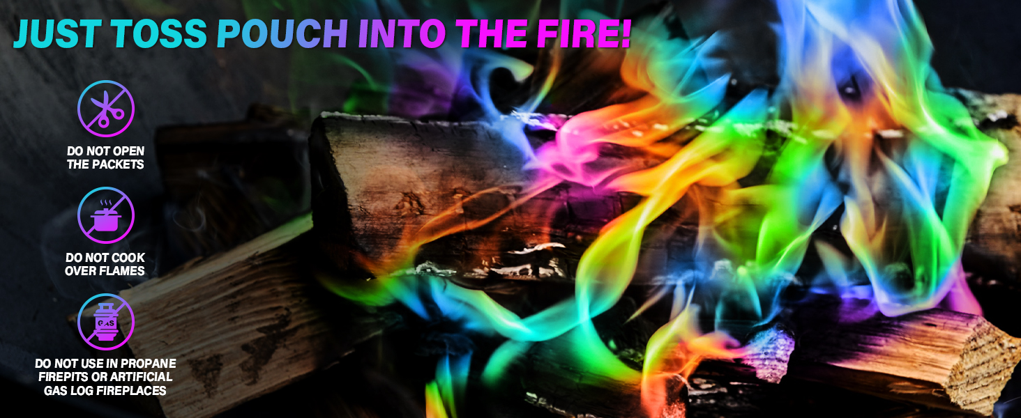 Magic Campfire Fire Color