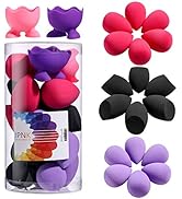 JPNK Makeup Sponge Set 18 Pcs Set Beauty Sponge Foundation Blending Latex-free Sponge with 2 Pcs ...