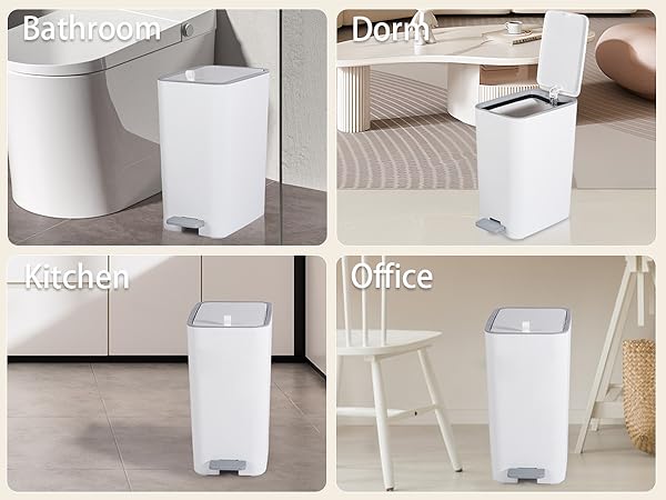 small trash can