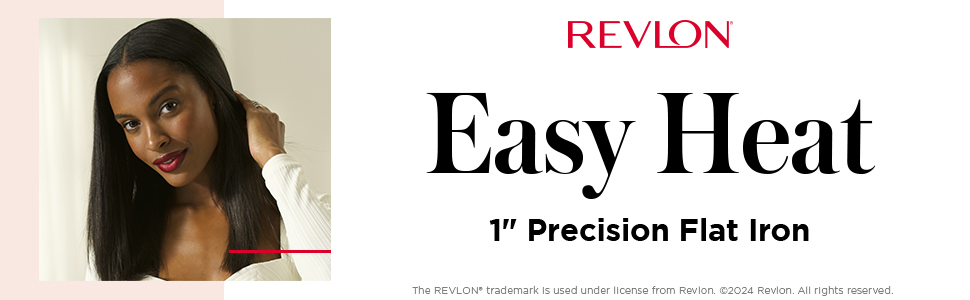 Revlon Easy Heat 1" Precision Flat Iron