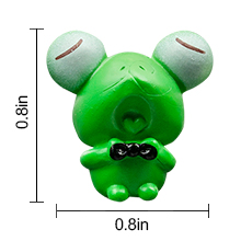 car frog decor