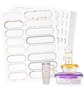 480 Pcs Waterproof Bottle Labels, Personalizable Waterproof Daycare Labels, Self-Laminating Name ...