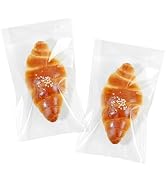 RONSBILL 400 PCS Thick 3.2Mil 4x7 Inches Clear Self Sealing Cellophane Bags Cookie Bags Self Adhe...