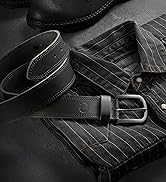 mens belt casual heavy duty flexible handmade men's accessories gift Italian genuine