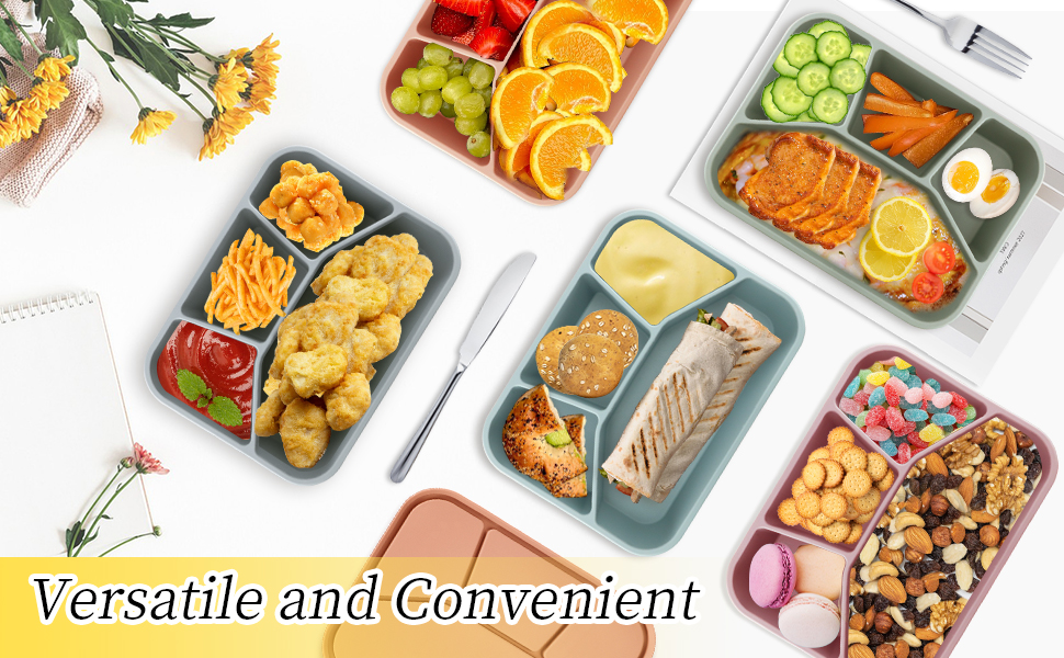 bento box for adult, bento box adult lunch box, adult bento box lunch box, 4 compartment bento box