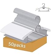 50 Pack Baby Hangers, Non-Slip Kids Hangers, 11