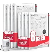 IDEATECH 8Pack Vacuum Storage Bags with Electric Pump, Jumbo Vacuum Seal Bags for Clothing, Beddi...