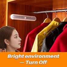 Motion Sensor Lights Indoor, STAR-SPANGLED, Stick on Lights, Stair Lights, Wardrobe Cupboard Lights