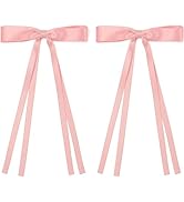 WantGor Hair Clips, Women Tassel Ribbon Bowknot Hair Bows Clip Ponytail Holder Hair Accessories H...