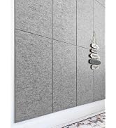 DECORITA Acoustic Panels 12-Pack Soundproof Wall Panels 24"X12"X0.35" Sound Panels High Density S...
