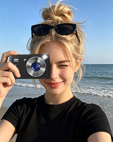 digital camera for teens kids 4k