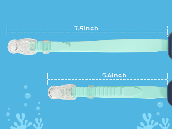 adjustable swim goggles strap