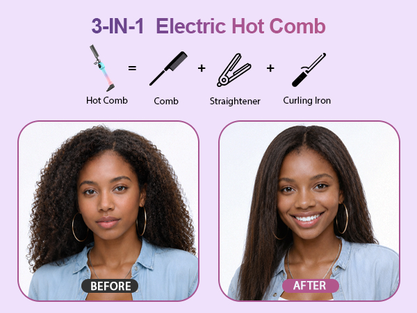 Electric Pressing Comb