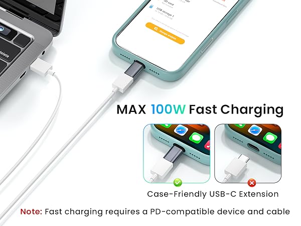 USB C Male to Female Extender Adapter_02