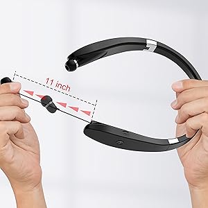 Bluetooth neckband headphones