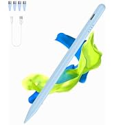 Stylus Pen for Android and iOS Touch Screen Pen,Tablet Pencil with 4 Pom Tip,Magnetic Phone Stylu...