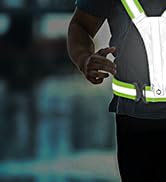 Fitense LED Reflective Running Vest, 5 Colors Light Up Running Vest Rechargeable Running Lights f...